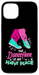 iPhone 13 The Dance Floor Is My Happy Place Shoes Funny Dance Case