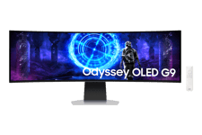 Samsung 49" Odyssey OLED G95SD DQHD, 240Hz Smart Gaming Monitor Silver