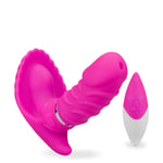 Stimulateur clitoris télécommandé vibrant air Vibromasseur pour femme et couple