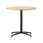 Vitra - Bistro Table, Runt - Ø 79,6 cm, Laminat - Svart - Matbord - Ronan & Erwan Bouroullec - Svart - Laminat/Metall