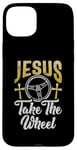 iPhone 15 Plus Jesus take the Wheel Hot Rod Case