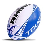 Rhino Touch Ballon de Rugby Bleu