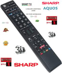 Télécommande Pour TV SHARP [ LCD, LED, HDTV , PLASMA et Smart TV ]