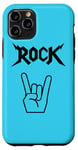 Coque pour iPhone 11 Pro Cornes à main Cool Band Rock and Roll Heavy Metal Music Concert