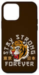 Coque pour iPhone 12 mini Stay Strong Forever Cool Wild Tiger Graphic Cool Designs