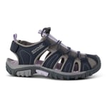 Regatta Kids' Westshore Lightweight Walking Sandals Navy Lilac Frost, Size: UK Junior 2