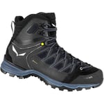 Salewa Mens Mountain Trainer Lite Mid GTX Hiking Boots Size UK 7 Black