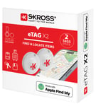 Skross eTag X2 GPS-tracker resväska, 2-pack