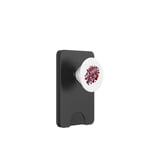 The Word Love surrounded By Hearts And Red Roses PopSockets PopWallet for MagSafe