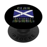 Clan McDonald Tartan Nom de famille écossais Scotland Pride PopSockets PopGrip Adhésif