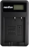 NP-130 LCD USB Chargeur pour Casio Exilim EX-10, EX-H30, EX-H35, EX-ZR100, EX-ZR1000, EX-ZR1100, EX-ZR1200, EX-ZR200, EX-ZR300, EX-ZR310, EX-ZR320, EX-ZR400, EX-ZR700, EX-ZR800 Cam?ra et Plus