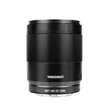 YONGNUO 85mm F1.8S DF DSM, Medium Telephoto Prime Lens for Sony E Mount, Full Frame Portrait Lens black