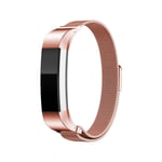 Fitbit Alta elegant klockarmband (milanesisk loop) - Rosa