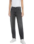 REPLAY Women's WB471 Keida Jeans, Dark Grey 097-1, 24W / 30L