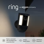 Ring Spotlight Cam Pro Battery - Bird's-Eye View, Outdoor Security Camera - NEW