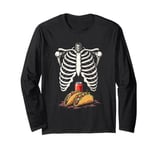 Humorous Ribcage Taco Long Sleeve T-Shirt