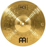 Meinl Cymbals HCS Cymbale Splash 10 pouces (25,4cm) pour Batterie – Finition Traditionelle en Laiton, fabriquée en Allemagne (HCS10S)