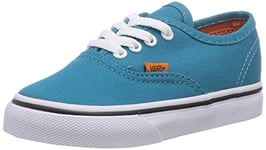 Vans Mixte Enfant Authentic Baskets Basses, Turquoise-Türkis ((Pop) PagodaBlue FK6), 21.5