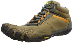 Vibram FiveFingers Men's Trek Ascent Insulated Multisport Outdoor Shoes, Khaki Orange, 8.5 9 UK