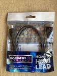 2m High Speed HDMI Cable - 2 meter Black Daewoo