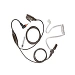 Motorola SL4000, SL400e, SL1600 Covert Earpiece with Acoustic Tube PTT Microphone