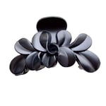 N\A 11 cm big hair clip claw clip ladies female casual big hair clip crab hair claw bathing hair claw ponytail clip 2 colors hair crab-16