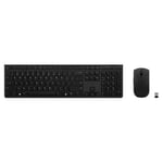 Lenovo 4X31K03967 keyboard Mouse included Office RF Wireless + Bluetooth QWER...