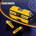 Transformers Tf-t01 Tws Hörlurar Bluetooth 5.3 Trådlösa hörlurar Låg latens Hifi Stereo Headset Gaming Musik Dual Mode Earbuds (FMY) Yellow Yellow