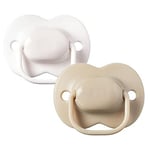 Tommee Tippee Cherry Latex Dummies, 0-6 months, pk of 2 Dummies with 100%natural