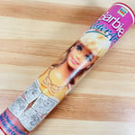 Barbie Poster Art Tube Set 1988 - 4 Posters & Crayons - NEW Vintage GCP Mattel