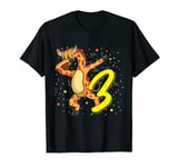 3 Year Old Giraffe Birthday T-Shirt