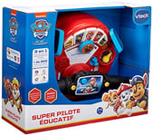 VTech - Pat' Patrouille, Super Pilote Éducatif, Simulateur de Conduite, Quad, Aéroglisseur et Moto-Neige, Jouet Paw Patrol Sons et Lumières, Cadeau Enfant de 3 Ans à 7 Ans - Contenu en Français