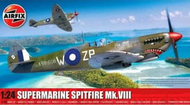 New Release Airfix 1:24th Scale Supermarine Spitfire Mk.VIII Model Kit.