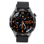 Fitness Smart Watch Hands Free Call Black Step Counting Touch Screen Smart Watch