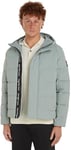 Calvin Klein Jeans Blouson Homme Veste Matelassée, Gris (Slate Gray), XS