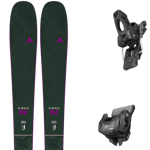 DYNASTAR Pack ski Dynastar E-cross 82 25 + Fixations Femme Rose / Violet Noir taille 150 2025