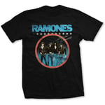 Ramones Unisex Adult Live In Concert Photograph T-Shirt - XXL