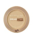 Maybelline Dream Matte Powder 9g new 03 golden beige