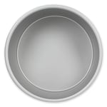 PME - Moule à Gâteau Rond en Aluminium Anodisé, Argent, 102 mm x 76 mm de Profondeur