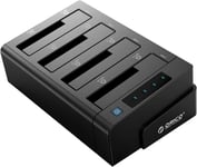 Boîtier Externe Pour Disque Dur,Disque Dur Station D'Accueil,Duplicateur,Usb 3.0 Vers Sata Pour Hdd Sata De 2,5/3,5 Pouces Et Ssd,Avec Clone Hors Ligne (6648Us3-C)