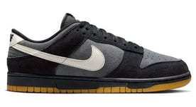 Chaussures sportswear nike dunk low retro se noir gris beige homme