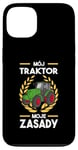 Coque pour iPhone 13 Farmers My Tractor My Rules Mój Traktor Mon Zasady Tractor