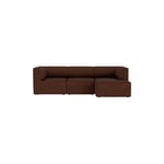 Eave Modular Sofa 86 3-seater Right Chaise Lounge, Bouclé 08