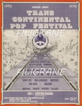 POP FESTIVAL 1970 Ryrx - POSTER HQ 70x90cm d'une AFFICHE VINTAGE