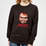 Chucky Friends Till The End Women's Sweatshirt - Black - XL