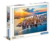 Clementoni - 35038 - Puzzle - High Quality Collection - New York - 500 Pièces Multicolore