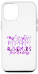 Coque pour iPhone 14 Porter Purple Alzheimer Sensibilisation Démence