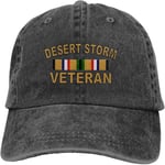 MiniMini Desert Storm Veteran Sandwich Cap Denim Hats Baseball Cap