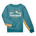 Sweat-shirt enfant Converse  GEAREDUPBLOCKEDFTMIXCREW