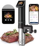 KitchenBoss Sous Vide Machine WIFI Precision Cooker: 1100 Watts App Temperature